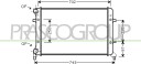 PRASCO AD320R012 Radiator motorkjøling