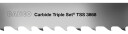 Bahco Bandsågblad Triple Set 3868 Hm 5450x41x1.3 Tss-2/3t
