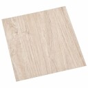  Gulvplanker 5,11 m² 55 pcs PVC Hvit og trefarge