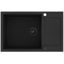 Lavabo Saturn 790 kjøkkenvask 78 x 50 cm sort