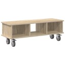  TV benk Sonoma eik 100 x 35 x 35 cm Konstruert tre