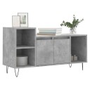 vidaXL TV-benk betonggrå 100x35x55 cm konstruert tre 8721012113596