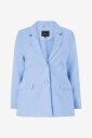 Zizzi Blazer caKaisa L/S Blazer Blå