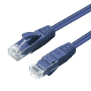 MicroConnect - Nettverkskabel - RJ-45 (hann) til RJ-45 (hann) - 0.5 m - UTP - CAT 6 - halogenfri - blå
