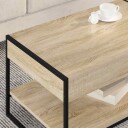  Kaffebord Sonoma 80 x 50 x 40 cm Konstruert tre