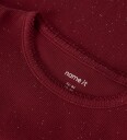 Name It Genser - Rib - NmfRosally - Rød Dahlia - Name It - 1½ år (86) - Genser Bordeaux