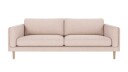 Rowico Home Braden 3 seters sofa Lys beige Max 1 Hvitpigmentert eikben