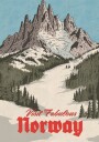 Majestic Norway Ski Slopes Plakat / 50x70