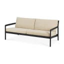 Ethnicraft Jack 2 seters sofa Black/Natural