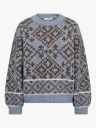 A View Luxana Knit Pullover Brun L