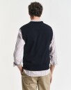 Gant Klassisk bomullsvest EVENING BLUE L