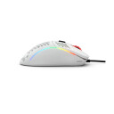 Glorious Model D Gamingmus Optisk 12000 DPI Hvit med RGB Belysning