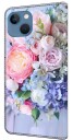 Trolsk Lommebokdeksel med Blomster Flerfarget (iPhone 15)