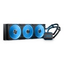 Phanteks Glacier One 420D30 3x140DRGB AIO CPU vannkjøler sort