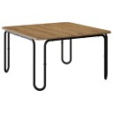 vidaXL Kaffebord Artisan eik 79,5 x 79,5 x 45 cm Konstruert tre