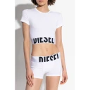 Diesel Dame Topper Hvit 2XS,