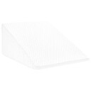 vidaXL Leggpute 60 x 50 x 30 cm Myk Minnefoam Hvit