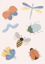 Cute Bugs Ratio2x3 Plakat Plakat / 40x50cm