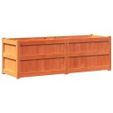 Hageplantekasse voksbrun 150x50x50 cm heltre furu