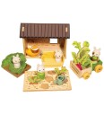 Tender Leaf Bunny Carrot Cabin Beige