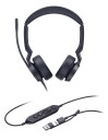 Yealink UH44 Dual Headset   USB C/USB A Svart