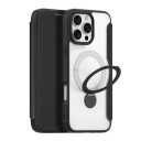 iPhone 16 Pro Max Dux Ducis Skin X Pro magnetisk flip-deksel svart