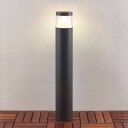 Lucande LED-pullertlampe Darja i grå aluminium, 100 cm