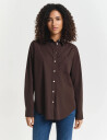 GANT Rel Classic Poplin Shirt - Beige - 42