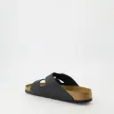 Birkenstock Women's Arizona Soft Footbed Regular Fit Sort 45 Woman