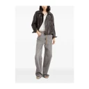 Brunello Cucinelli Dame Jeans Grå M,