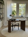 Deco Disco Bordlampe Krom