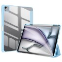 iPad Air 13 (2024) Dux Ducis Toby Tri-Fold Smart Folio-etui Baby Blå