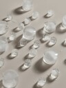 Kosta Boda   Viva isbitform 13 cl 4 stk pudderrosa