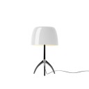 Foscarini - Lumiere Piccola Bordlampe E14 Svart Krom/Hvit