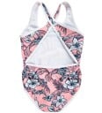 Creamie Badedrakt   Rosa Glasur m. Blomster   Creamie   80/86   Badetøy Blå Hvit   80 86