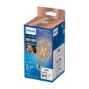 Philips Smart Led-Filamentlyspære Form: St64 E27 7 W Ekvivalent 60 Klasse E Varm Til Kjølig Hvitt Lys 2700-6500 K Gjennomsiktig
