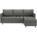 Lindhus Sofa med Divan 3 seter   Grå