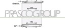 PRASCO CI304R002 Radiator motorkjøling