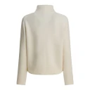 Maison Kitsuné, Dame, Strikkevarer, Beige, XS,