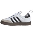 Adidas Originals Sko   Samba Quickon K   Ftwwht/Cblack/Gullmt   Adidas Originals   31   Sko Brun Grå Hvit Svart