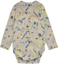Hummel Body L/æ HmlSpot Sølv Foring 56 Langermet Body Beige