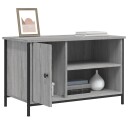 vidaXL TV-benk grå sonoma 80x40x50 cm konstruert tre