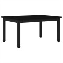  Kaffebord Svart Eik 70 x 50 x 36 cm Konstruert tre