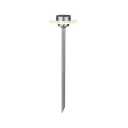 Paulmann - Ufo Solar LED Hage Lampe IP44 Stainless Steel/Clear