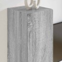  TV Veggskap 2 pcs Grå Sonoma 30 x 31 x 60 cm Konstruert tre