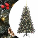  Kunstig juletre grønn 83,5 x 83,5 x 150 cm PVC og plast og stål
