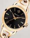 Truro dameklokke EBONY BLACK ONESIZE