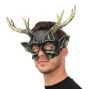 Ptit Clown Maske Rein Fantasy Svart Gull One size 24480