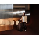 Db Hugger Roller Bag Check-In 60L Espresso, 60.0