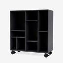 Montana COMPILE dekorativ hylle 69,6x69,6 cm Anthracite 04